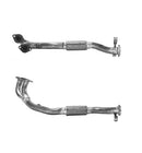BM Cats Front Pipe - BM70273 with Fitting Kit - FK70273 fits Saab
