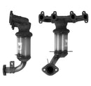 BM Cats Petrol Catalytic Converter - BM90999 with Fitting Kit - FK90999 fits Ford