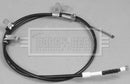 Borg & Beck Brake Cable- LH Rear - BKB3059 fits Toyota Prius 03-09