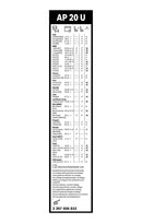 Bosch Aerotwin Plus Front Wiper Blades - 500mm - AP20U