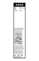 Bosch Aerotwin Front Wiper Blade Set - 600/475mm - A073S