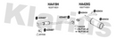 Klarius HA419H - Box With Centre Pipe  - Fits Honda Civic 1.4i-VTEC