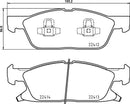 Mintex Brake Pad Set fits -Ford Usa MDB3895 (also fits other vehicles)