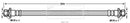 Borg & Beck Brake Hose  - BBH7787 fits Honda Civic 01-06