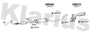 Klarius GM546A - Box With Centre Pipe  - Fits Opel Signum 3.2i