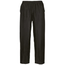 Portwest Classic Rain Trousers - Black - XX Large (Regular) - S441BKRXXL