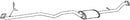 Klarius BM447M - Box With Centre Pipe  - Fits BMW 116 1.6i