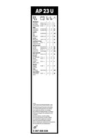 Bosch Aerotwin Plus Front Wiper Blades - 575mm - AP23U