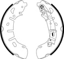 Mintex Brake Shoes fits -Fiat Opel Vauxhall MFR732 (also fits other vehicles)