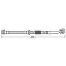 Borg & Beck Brake Hose  - BBH7346 fits Honda Civic 1.4,1.6