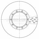 Borg & Beck Brake Disc  - BBD32596