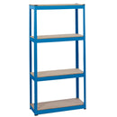 Draper 4shelf Metal Unit 76x30x152cm - 21658