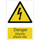Draper Danger Electric Stock Sign - 72225