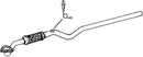 Klarius GM428X - Centre Pipe  - Fits Opel Astra G 1.8i