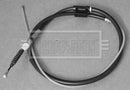 Borg & Beck Brake Cable LH & RH - BKB3673 fits Skoda Octavia(Std.Axle) 12-