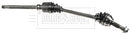 Borg & Beck Driveshaft - RH - BDS1632
