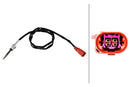 HELLA 6PT 358 226-331 Sensor, exhaust gas temperature - 2-pin connector