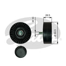 Gates DriveAlign Idler Pulley - T36364