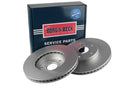 Borg & Beck Brake Disc (Pair)  - BBD5670