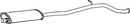 Klarius PG538G - Box With Centre Pipe  - Fits Peugeot 406 2.0i