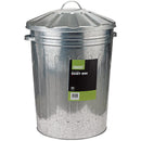 Draper Galvanised 85L Dustbin & LID - 53254