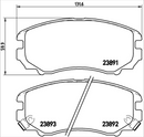 Brembo Brake Pad Set - P30018