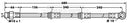 Borg & Beck Brake Hose  - BBH7503 fits Mitsubishi Pajero III,IV