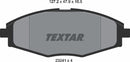 Chevrolet Daewoo, Brake Pad Set - Textar 23241022320001