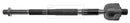 Borg & Beck Rack End L/R  - BTR5652 fits Fiat 500 08-, Ford KA 08-