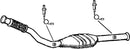 Klarius 321585 - Catalyst Type Approved Withpip  - Fits Citroen Xsara Picasso 1.8i