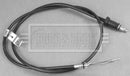 Borg & Beck Brake Cable - BKB3382 fits Jeep Cherokee 01-06