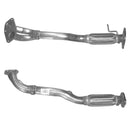 BM Cats Front Pipe - BM70412 with Fitting Kit - FK70412 fits Fiat