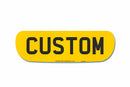 Standard Rear Aluminium Number Plate|Jaguar X Type Saloon