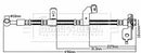 Borg & Beck Brake Hose  - BBH8138 fits Kia Carnival,Grand Carnival