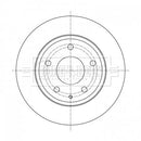 Borg & Beck Brake Disc Pair  - BBD5382 fits Mazda 3 (BM5) 07/13-