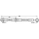 Borg & Beck Brake Hose  - BBH7196 fits Subaru Impreza,Legacy I,II