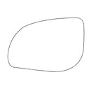 APEC Replacement Stick-On Standard Vehicle Mirror Glass LHS - AMS2618