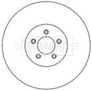 Borg & Beck Brake Disc Pair  - BBD4731 fits Jaguar XF,XJ 08-