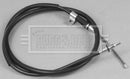 Borg & Beck Brake Cable- RH Rear - BKB2760 fits Nissan Micra K12 02-