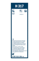 Bosch Rear Wiper Blade - 300mm - H317