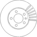 Disctech Brake Disc (Single) - Fits Audi - ABD3298 - Front Axle