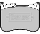 Borg & Beck Front Brake Pad Set - BBP2375 fits MB SL350,500 R231 +Sports 12-