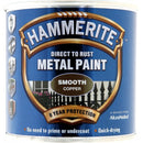 Hammerite Direct To Rust Metal Paint - Smooth Copper - 250ml - 5092932