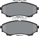 Ford Mazda, Brake Pad Set - Textar 2435301