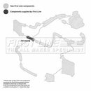 First Line Turbo Hose  - FTH1170 fits VAG Touareg,Q7 3.0d 03-
