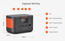 Jackery Explorer 100 Plus Portable Power Station - 21-0001-000165