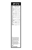 Bosch Aerotwin Plus Front Wiper Blades - 425mm - AP17U