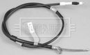 Borg & Beck Brake Cable- LH Rear - BKB2644 fits Toyota Celica 98-