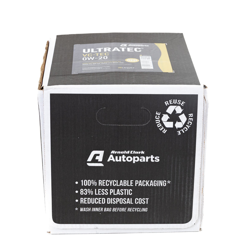 Ultratec VC-TEC 0W20 C5 VC - Bag in Box 20 Litre Engine Oil