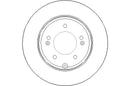 Disctech Brake Disc (Single) - Fits Bmw, Hyundai - ABD2996 - Rear Axle